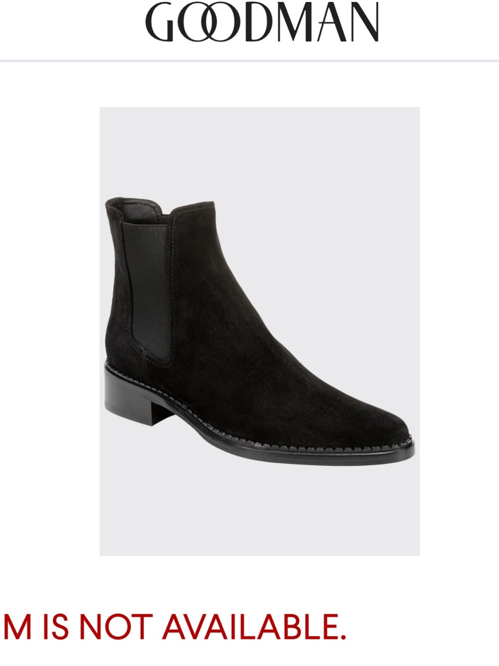 Vince Black Suede Denver Chukka Boot